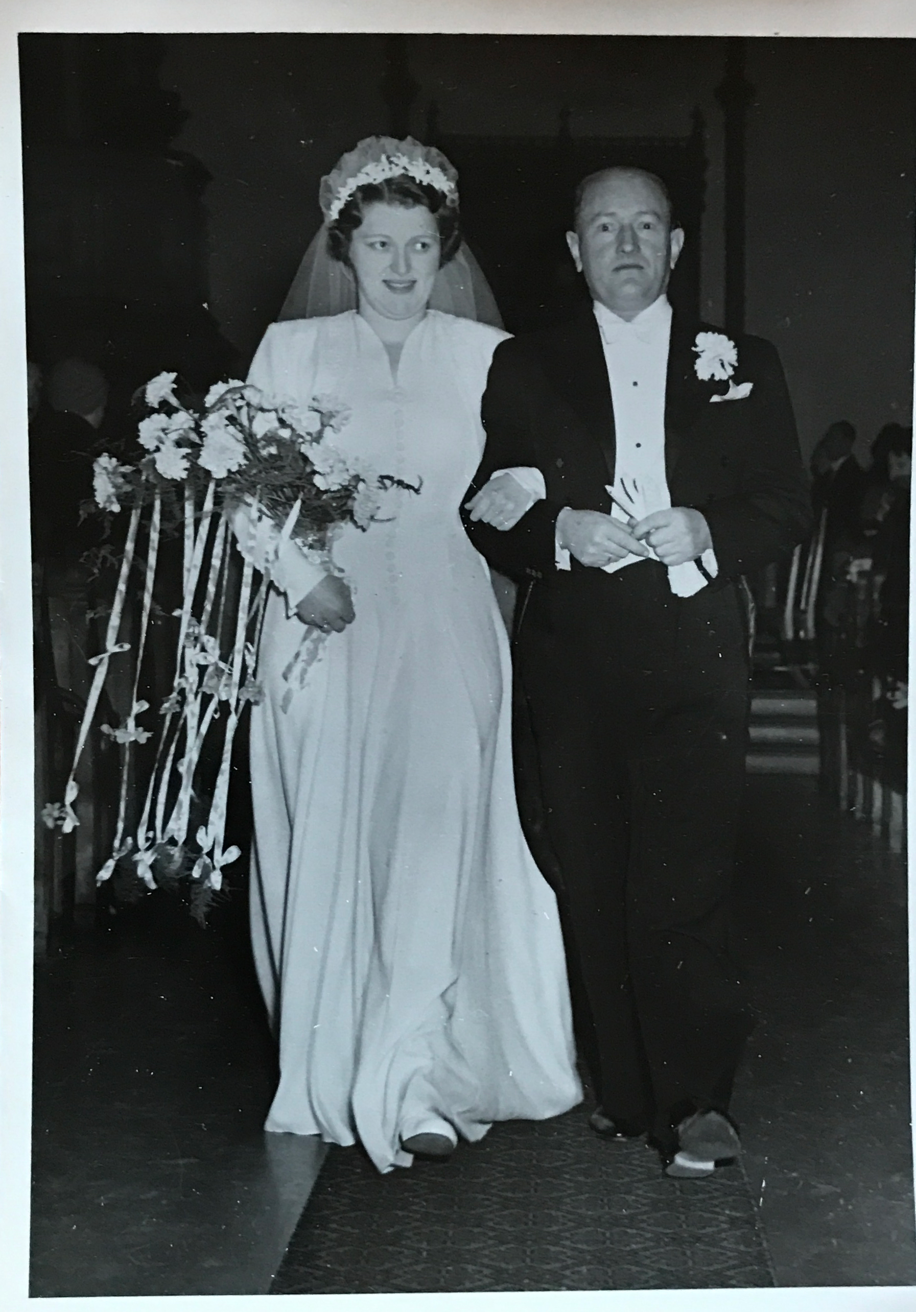 Bryllupsbilde 10.12.1949